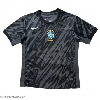 Brazilia Portarii Tricou Fotbal Replică Copa America 2024 Barbati Deplasare